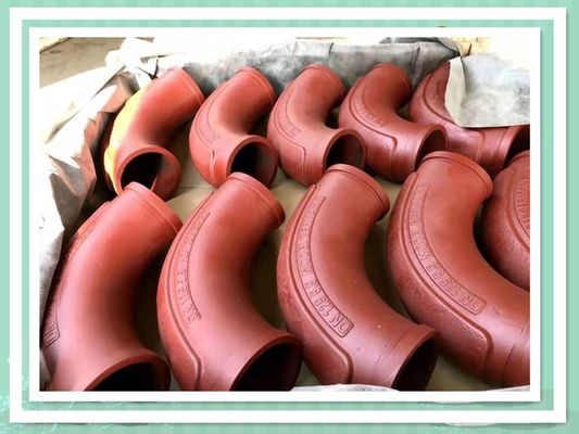 Schwing 90 độ máy bơm bê tông khuỷu tay Putzmeister Twin Wall khuỷu tay 10010479